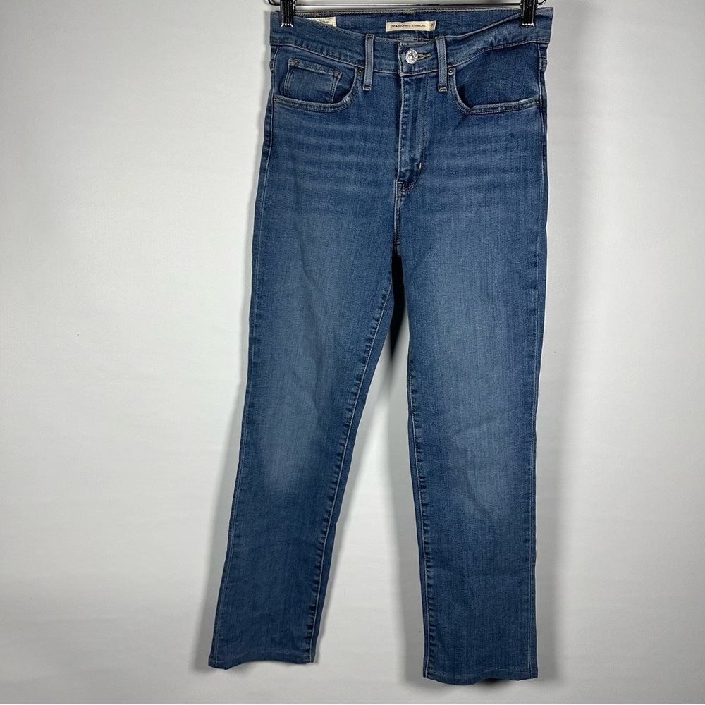 Levi’s 724 high rise straight jeans